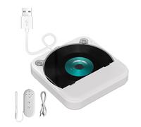 Wkldjf Lettore di dischi esterno portatile compatibile per auto portatile e computer portatile veicolo uso domestico supporta, lettore auto con porta USB e ingresso per più dispositivi, tra cui laptop