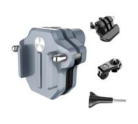 Wkldjf Montaggio rapido del parabrezza del motociclo supporto della macchina fotografica supporta staffe di rotazione di 360 gradi per l'azione stabile Supporto globale della bici