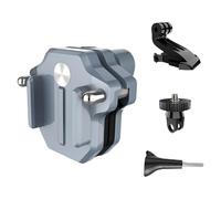 Wkldjf Montaggio rapido del parabrezza del motociclo supporto della macchina fotografica supporta staffe di rotazione di 360 gradi per l'azione stabile Supporto globale della bici