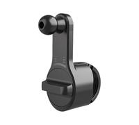 Wkldjf Staffa di montaggio Base con rotazione a 360 gradi per telefono con testa a sfera da 17 mm su bici moto E testa a sfera Base per manubrio del motociclo Supporto per telefono Tablet Clip Stand