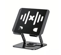 Wkldjf Supporto da scrivania ergonomico regolabile in altezza per laptop e tablet con rotazione a 360 gradi per una visione confortevole regolabile in altezza