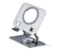 Wkldjf Supporto portatile pieghevole per notebook regolabile in altezze di rotazione design anti-shake per uso domestico per laptop da 15,6 pollici Supporto pieghevole per laptop