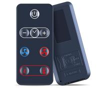 WKOLF Telecomando di ricambio compatibile con Rowenta 2 in 1 ventilatore e termoventilatore HQ7111, HQ7112, nero
