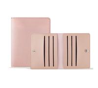 WKRTDY 1 pcs Porta Carte Credito Uomo: Portafoglio Slim in Pelle RFID con 8 Slot Schede, rosa, Porta Carte di Credito Uomo e Donna, Ideale per tenere le tue carte al sicuro mentre sei in movimento