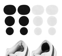 WKRTDY Kit 12 toppe adesive per riparare i buchi delle scarpe - Adatte per punte e talloni - Perfette per scarpe da ginnastica e tacchi alti - Ripara le tue scarpe in modo facile e veloce!