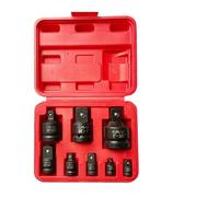 WKWPYCYUH 1/4 pollici 3/8 pollici 1/2 pollici 3/4 pollici 1 pollici Set adattatore e riduttore for presa a impatto, kit di conversione avvitatore a percussione e chiave inglese, adattatore convertitor