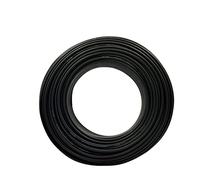 WKWPYCYUH 100/50 Metri/Rotolo 6AWG 1. 6mm2 Rosso e Nero PV. Cavo Solare in Rame in Scatola TUV. for Le connessioni del Sistema dei Pannelli solari Fili e Cavi(100Meters Black)