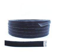 WKWPYCYUH 2. 6AWG 3P 4P 8P Speciale Cavo in Silicone ad Alta Temperatura Morbido Morbido Filo Parallelo Nero Bianco Nero in Scatola Filo Flessibile Linea 10m Fili e Cavi(26AWG 8Pin)