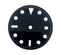 WKWPYCYUH 28.5mm Guarda il quadrante delle parti compatibile con Mingzhu 2813 2836 8200 NH35 / NH36. Movimento orologio Accessori Parti di riparazione for gli uomini Quadrante dell'orologio(Noir)
