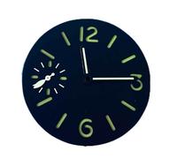 WKWPYCYUH 34.5mm Guarda il quadrante del quadrante del quadrante del quadrante delle parti for le mani dell'orologio compatibile for ETA6497 / ST3600. Movimento Guarda gli accessori luminosi verdi Mod