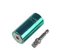 WKWPYCYUH 7-19mm Universal Torque Wrench Head Set Magic Key Grip Socket Bit Power Drill Ratchet Bushing Spanner Multi Hand Tools Set di chiavi a mano(Groen)