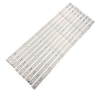 WKWPYCYUH 9 pz/set LED Strip Fit for Skyworth 49E360E 49E361W Light Bar IC-A-SKA49D344 LC490DUJ-SGE1 RF-AZ490B32-0501S-01 6led 50 CM Striscia luminosa per TV