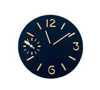 WKWPYCYUH Componibile for quadrante di orologio da 34,5 mm + Guarda le mani for ETA 6497 / ST3600 Movimento Verde Accessori for orologio luminosi adatti Quadrante dell'orologio(A)