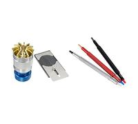 WKWPYCYUH Opener di orologio da cuoti in vetro ascensore di cristallo Rimuovere la piattaforma di vetro orologio Blu for 3 pezzi/orologio Accessori for accessori for lo stampa Kit di strumenti per l