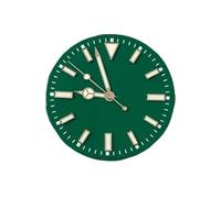 WKWPYCYUH Quadrante colorato orologio da 29 mm + Mani di orologio Set Verde Accessori for orologio luminosi Guarda i fronti for NH35 / NH36 / 8215 / Compatibile con Mingzhu 2813 Movimento Quadrante de
