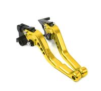 WKXTECZT Leve Frizione Regolabili Maniglie Freno Corte per Moto Morini per X-Cape650 per X-Cape 650 2021-2024 Leva Freno Frizione(d'oro)