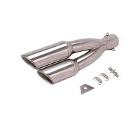 WKXTECZT per B&MW F800GS F700GS F700 GS F 800GS 51mm Slip On Moto Scarico Tubo di Fuga del della Marmitta Marmitta Scarico Motocicletta(B Sinistra)