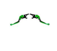 WKXTECZT per Y&amaha XMAX300 Xmax 300 125 250 400 2014-2024 Moto Pieghevole Leve Frizione Freno Manubrio Comando Estensibile Leva Freno Frizione(Green 2014-2022)
