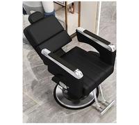 WKXTECZT Poltrona da Parrucchiere Sedia da Barbiere Classica con Girevole A 360° E Altezza Regolabile 10 Cm Pompa Idraulica capacità 150 kg per Parrucchiere Salone,D