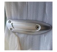 WKXTECZT Protezione del Coperchio del Tubo di Scarico del Motociclo per Piaggio per Beverly 200 250 Marmitta Scarico Motocicletta(Argento)