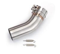 WKXTECZT Slip On del Tubo di Collegamento Centrale Sistema Scarico Motociclo Fuga 51MM per ZX25R ZX4R ZX 25R 4R Marmitta Scarico Motocicletta