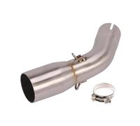 WKXTECZT Tubo Collegamento Centrale Fuga della Marmitta Scarico del Motociclo 51mm per Suzuki SV650 SV650X SV650S 2003-2022 Marmitta Scarico Motocicletta(2016-2024)