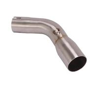 WKXTECZT Tubo di Collegamento Centrale della Marmitta Fuga Scarico del Moto da 51 Mm per Suzuki SV650 SV650X SV650S 2016-2020 Marmitta Scarico Motocicletta