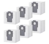 WKZO Confezione da 6 sacchetti usa e getta per aspirapolvere Roborock S8+, Q7+, Q7 Max+, Q8 Max+, Q5 Max+, Q5+, Q5 Pro+, S7 Max Ultra, S7 MaxV Ultra, S7 MaxV Ultra, S7 MaxV Ultra Robot Aspirapolvere,