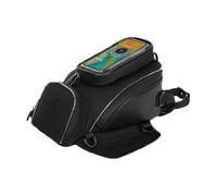 WKZSVLP Borsa Serbatoio Moto per Ducati Scrambler Tangerine Icon 2020, Custodia Magnetica Impermeabile con Finestra Touchscreen Tracolla