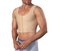 WKZSXXMJ Canotta da Uomo a Compressione Rigida Canotta Post-operatoria a Compressione per Ginecomastia per il Sostegno del Seno e del Torace(S)