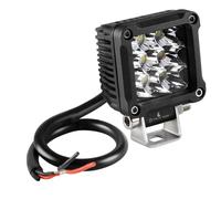 Faro ausiliario a 9 Led 9/32V Bianco 10W impermeabile IP67