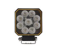 Faro ausiliario LED WL-30 10/30V 6000K impermeabile IP67 quadrato 101mm