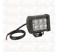 WL-6, faro ausiliario a 6 Led Cree - 9/32V - Bianco