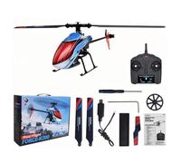 WL K200 4CH singolo Flybarless ad altezza fissa RC elicottero aereo, posizionamento del flusso ottico con mantenimento dell'altitudine e decollo con una chiave per adolescenti e adulti principianti
