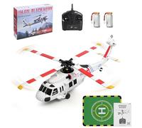 WL K270 UH-60L RC Helicopter, 2.4G 4CH 170-Class Flybarless Brushless Elicottero con posizionamento del flusso ottico, Tenuta di altitudine barometrica, L/R acceleratore regolabile, modello di