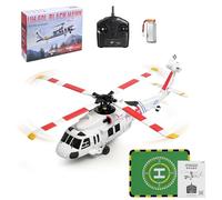 WL K270 UH-60L RC Helicopter, 2.4G 4CH 170-Class Flybarless Brushless Elicottero con posizionamento del flusso ottico, Tenuta di altitudine barometrica, L/R acceleratore regolabile, modello di
