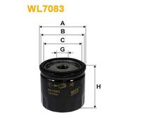 WIX FILTERS WL7083 Filtro olio