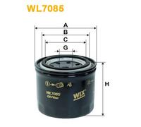 WL7085 FILTRO OLIO PER Suzuki Swift I AA 1.3 54 KW 73 CV