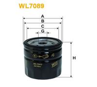 WIX FILTERS WL7089 Filtro olio