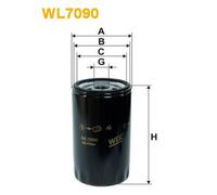 WIX FILTERS WL7090 Filtro olio