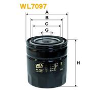 WL7097 FILTRO OLIO PER Lancia Prisma 831 1.9 Diesel 48 KW 65 CV