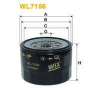 WIX FILTERS WL7156 Filtro olio