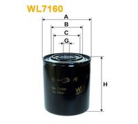 WL7160 FILTRO OLIO PER Peugeot Boxer Pianale P. T. ZCT 2.8 HDi Trazione integral