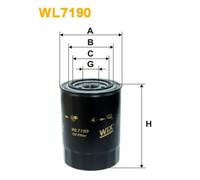 WL7199 FILTRO OLIO PER Seat Marbella 28A 0.9 32 KW 44 CV