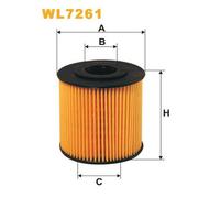 Wix Fo.Volvo C70, S40, S60, S70, S Wl7261