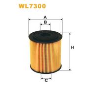 WL7300 FILTRO OLIO PER Mini Mini R50 R53 Cooper S 125 KW 170 CV