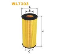 Filtro Olio Wik Wl7303 Per Veicoli Bmw