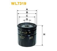 WIX FILTERS WL7319 Filtro olio