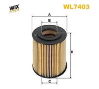 WL7403 WIX FILTERS Filtro olio per BMW