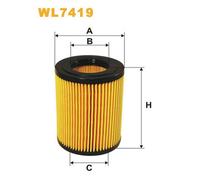 WIX FILTERS WL7419 Filtro olio